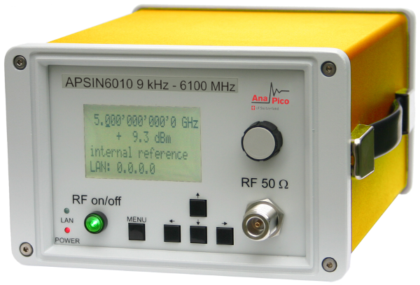 Anapico APSIN6010便携式6.1 GHz射频信号发生器