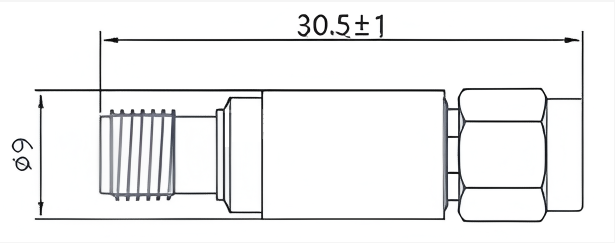 40GHz型号外观尺寸